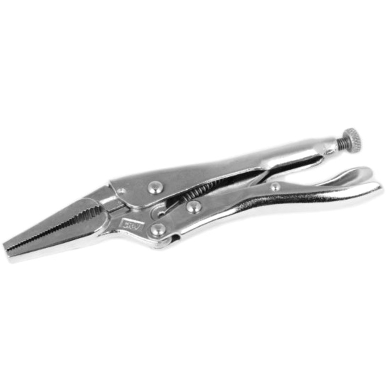 LONG NOSE LOCKING PLIERS – 6-1/2