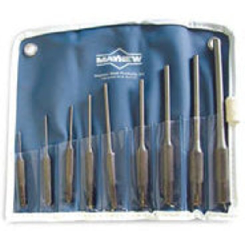 MAYHEW PILOT ROLL PIN PUNCH SET –  9 PIECE