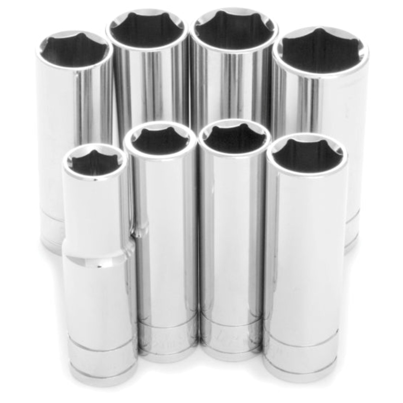 SAE DW SOCKET SET – DR X 8PC 1/2 INCH