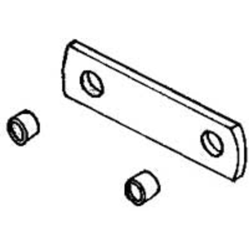 FLEX CHAIN HARROW CENTER LINK WITH BUSHINGS