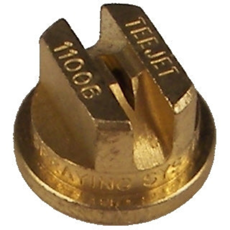 TEEJET FLAT SPRAY TIP –  BRASS #4   110 DEGREE