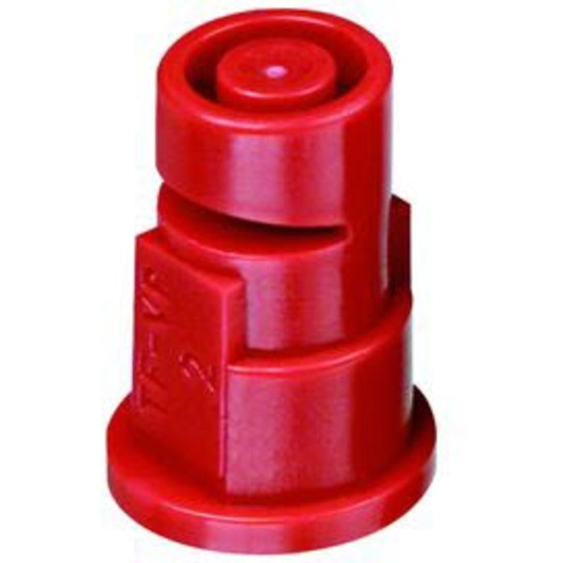 TEEJET TURBO POLYMER FLOODJET WIDE ANGLE FLAT TIP- RED