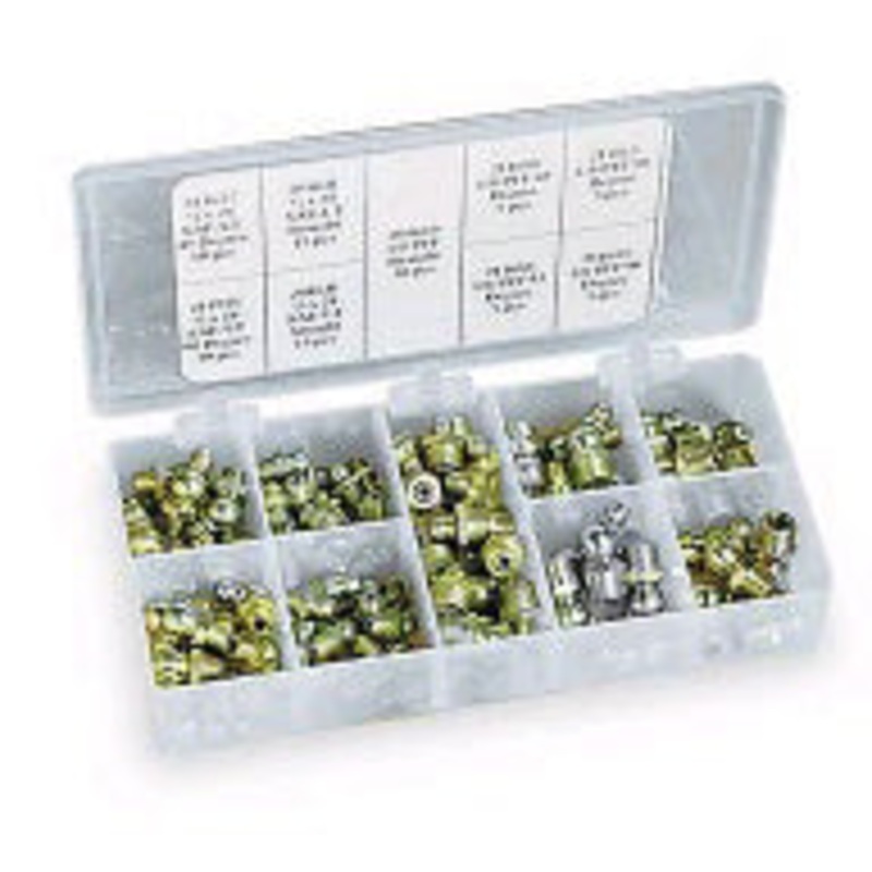 100 PC METRIC GREASE FITTING ASSORTMENT
