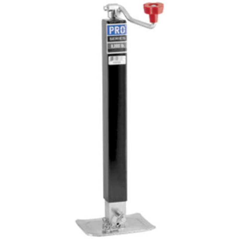 15 LIFT X 8,000 LB, TOP WIND,  SQUARE TUBE BULLDOG PRO JACK –  NO MOUNT TUBE / PLATE