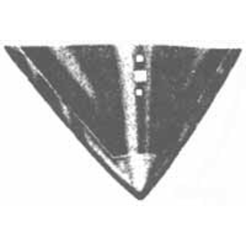 12 INCH DURAFACED ALABAMA SWEEP WITH 7/16 INCH BOLT HOLES