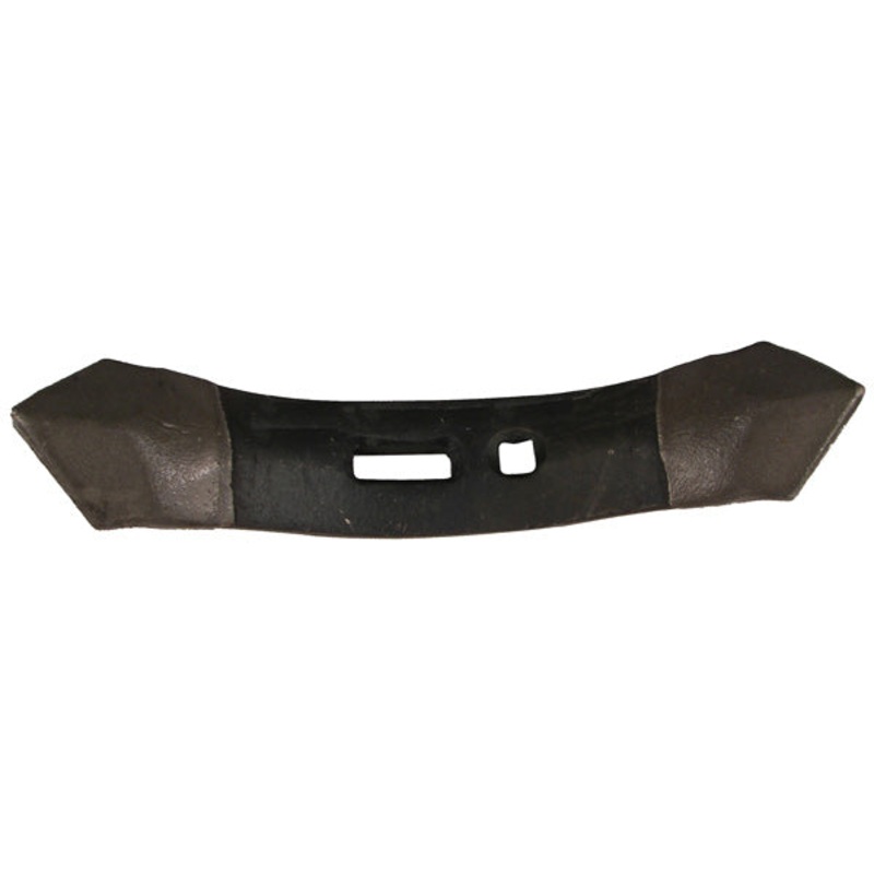 STEEL 1/2X2X11 SLOTTED WEAR TUFF