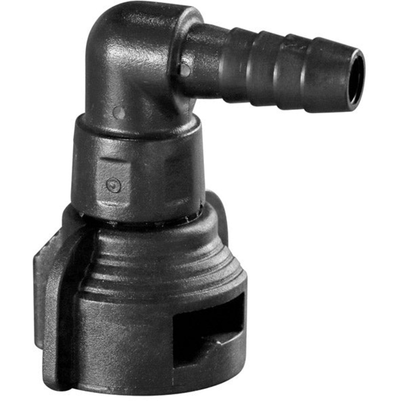 QC MANIFOLD 3/8 SWIVEL 90 DEGREE ELBOW