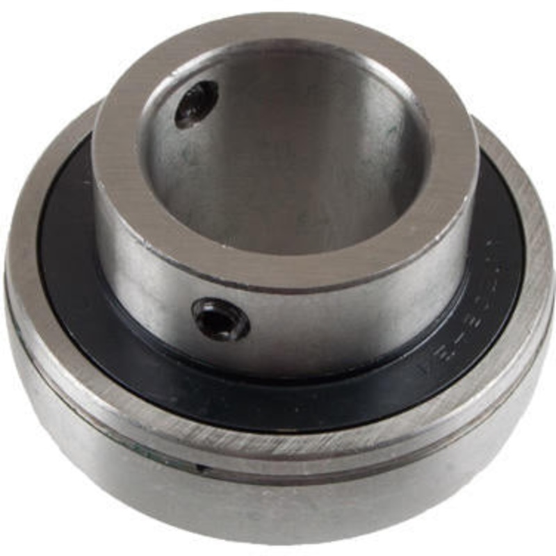 INSERT BEARING WITH SET SCREW – 1-1/2 BORE  -WIDE INNER RING – GREASABLE