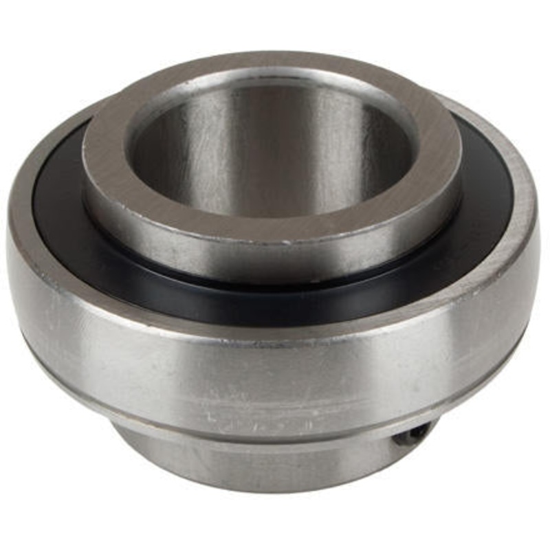 INSERT BEARING WITH SET SCREW – 2 BORE  -WIDE INNER RING – GREASABLE