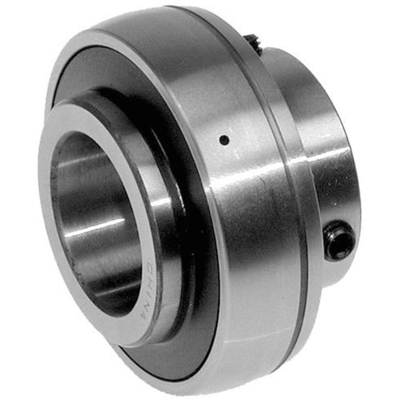 INSERT BEARING WITH SET SCREW – 3/4 BORE  -WIDE INNER RING – GREASABLE