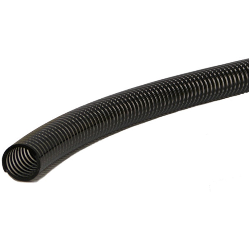 1-1/4 SEED DELIVERY HOSE – CLEAR WITH BLACK SPIRAL – WILL REPLACE JD AA64213