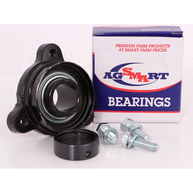 3 BOLT CAST HOUSING AND BEARING FOR UNVERFERTH  –  1 ROUND BORE      REPLACES 86263  / 97245B