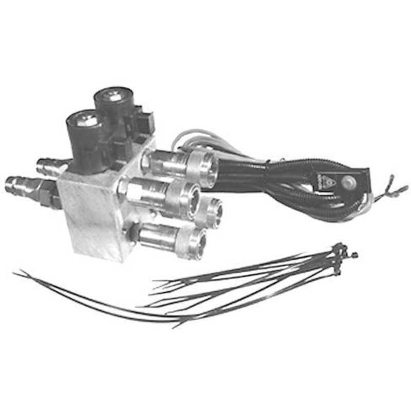 TWO CIRCUIT HYDRAULIC MULTIPLIER WITH COMMAND CONTROL AND ISO COUPLERS