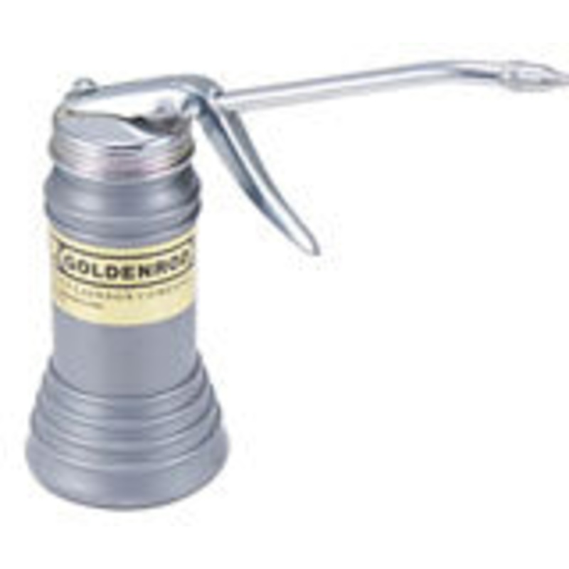 6 OUNCE PISTOL PUMP OILER WITH STRAIGHT SPOUT – PLASTIC CONTAINER