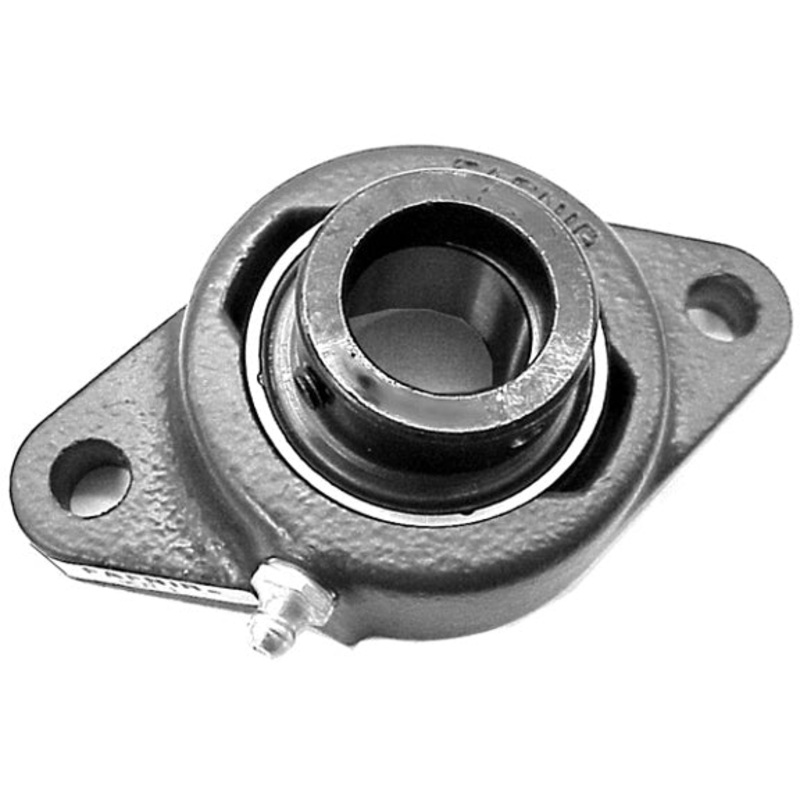 OEM STYLE TWO-BOLT FLANGE ASSEMBLY WITH CAST IRON HOUSING FOR COTTON STRIPPER – 1-1/4 ROUND BORE   TIMKEN BEARING