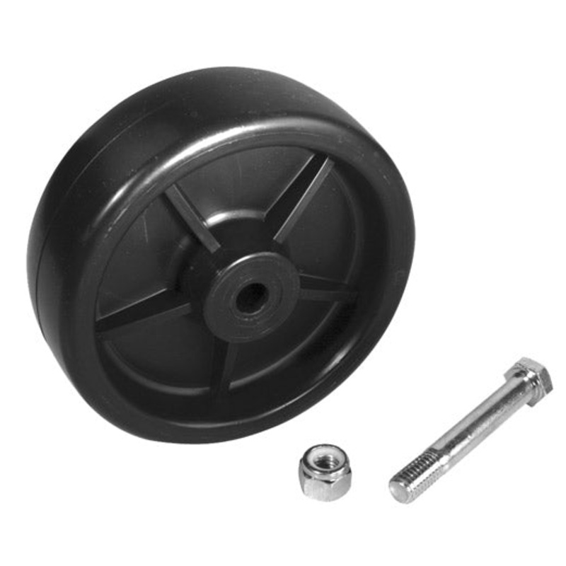 6 INCH POLY WHEEL, NUT & BOLT 130, 150, 160 SERIES
