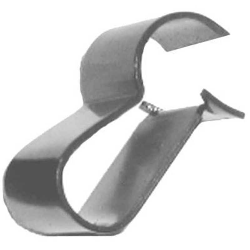 CLIP, HEADLIGHT WIRING TO HOOD. SET OF 7. TRACTORS: 9N, 2N, 8N (1939-1952)