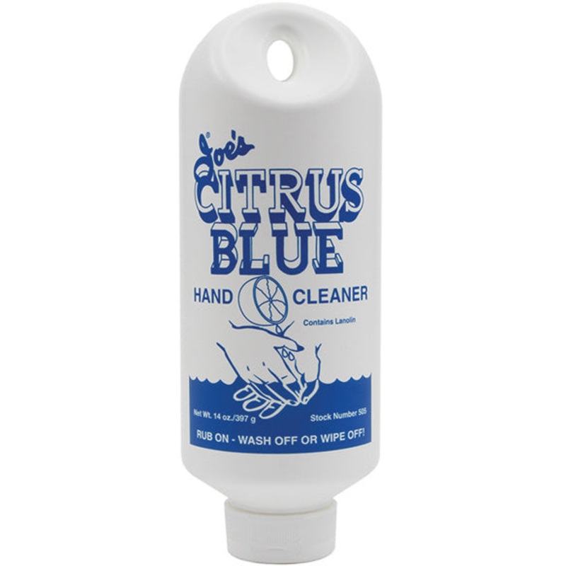 JOE’S CITRUS BLUE HAND CLEANER – 14 OZ BOTTLE