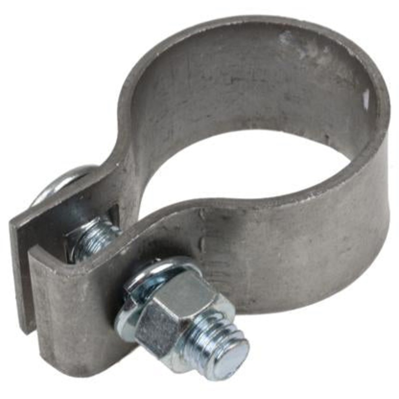 MUFFLER CLAMP WITH HARDWARE. TRACTORS: CUB, CUB LO-BOY, 100, 130, 140. VINTAGE IRON