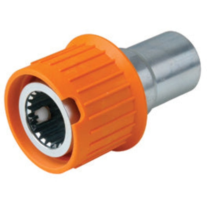 QD PUMP COUPLER WITH 15/16 PUMP SHAFT AND 1 3/8 1000 RPM TRACTOR SHAFT
