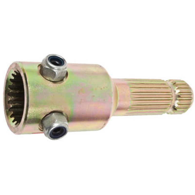 1-3/4 INCH 20 SPLINE X 1-3/8 INCH 21 SPLINE SET SCREW PTO ADAPTER