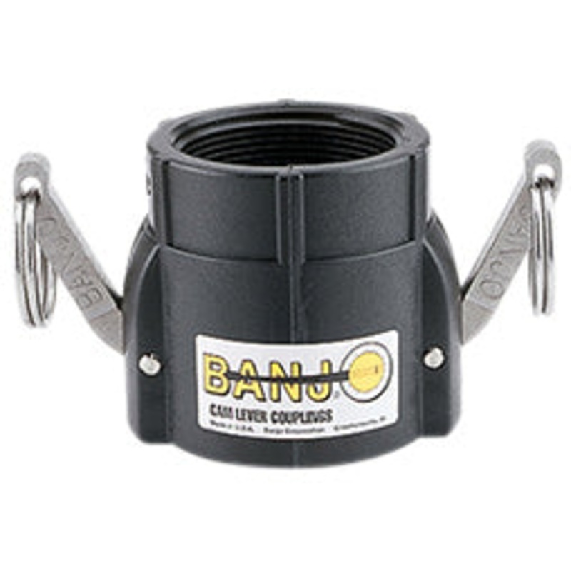 2 D SERIES CAM LOCK COUPLER – 2 FEMALE COUPLER X 2 FEMALE PIPE THREAD