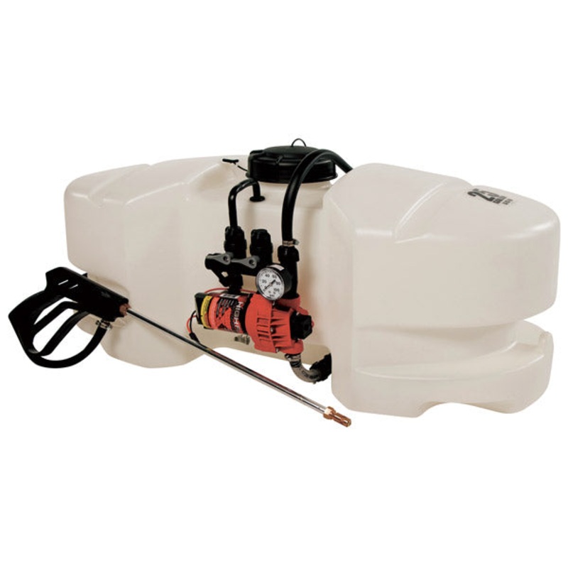 25 GALLON HI-FLOW SPOT SPRAYER WITH PISTOL GRIP GUN