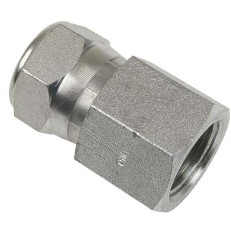 1 FEMALE PIPE X 1 FEMALE JIC SWIVEL – SWIVEL NUT FEMALE ADAPTOR – STEEL