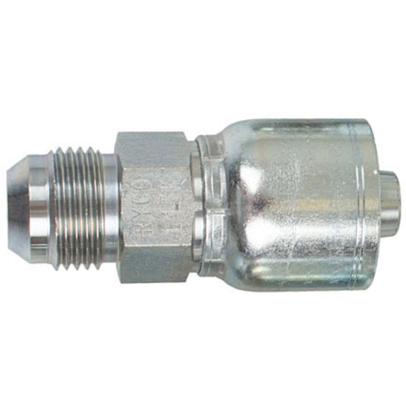 7/8 INCH THREAD JIC MALE FITTING FOR 1/2 INCH HOSE WITH 7/8 INCH THREAD FOR 1/2 INCH HOSE