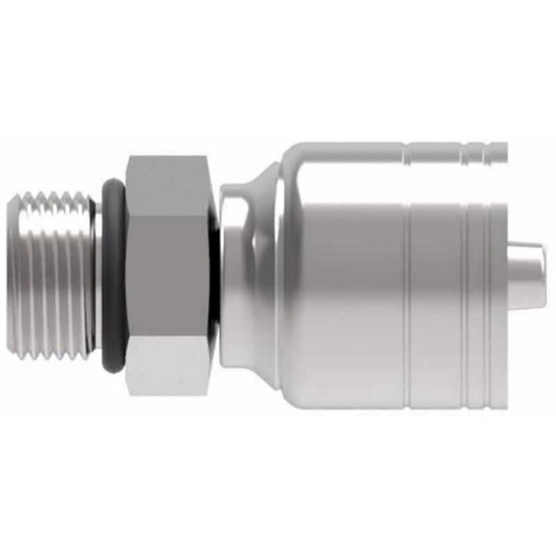 Z SERIES – 3/8 INCH HOSE X 1/2 INCH STRAIGHT THREAD MALE STRAIGHT RIGID