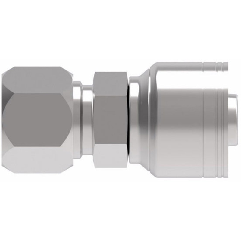 Z SERIES – 3/8 INCH HOSE X 3/8 INCH FLARELESS TUBE  STRAIGHT