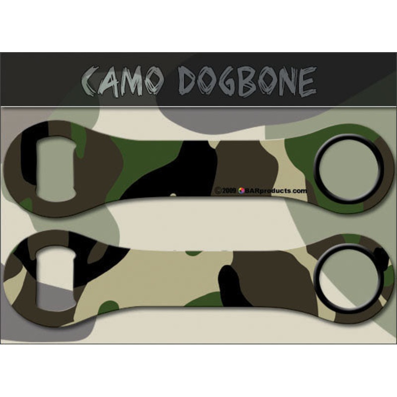 Camo Dog Bone Opener