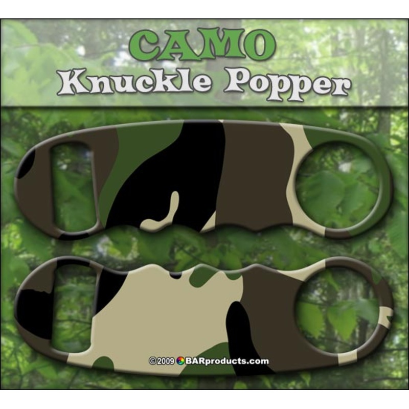 Camo Knuckle Popper Opener