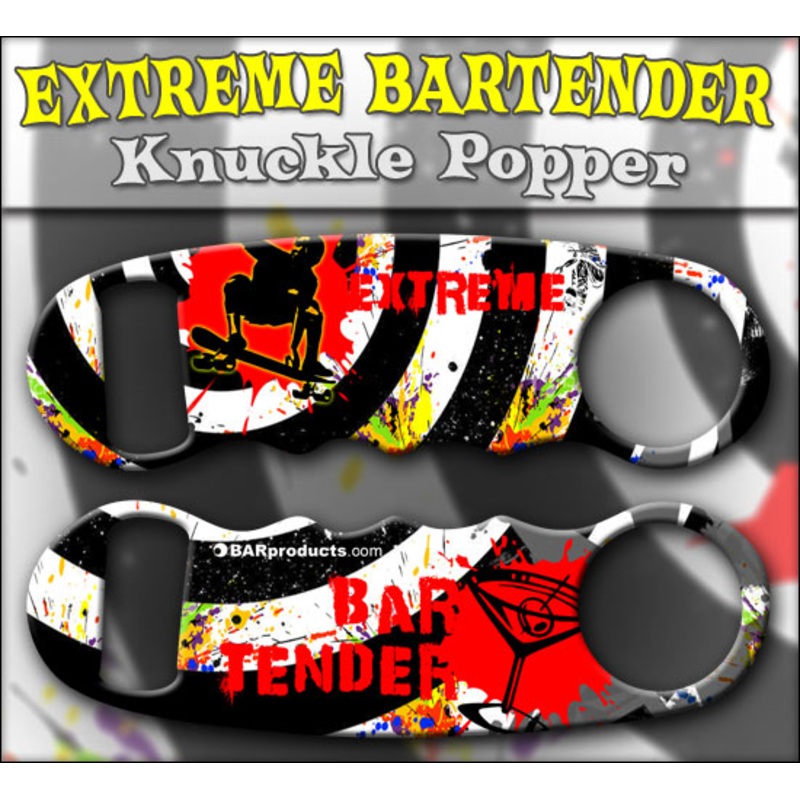 Extreme Bartender Knuckle Popper Opener