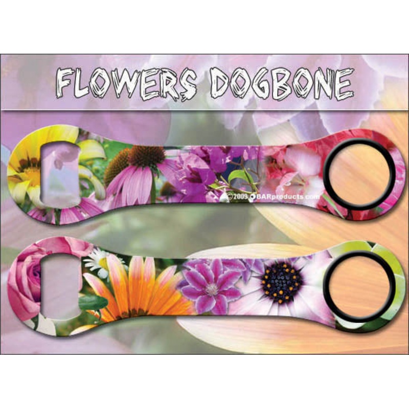 Flowers Dog Bone Opener