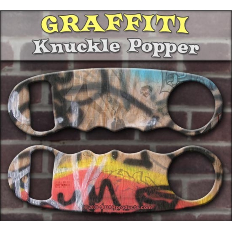 Graffiti Knuckle Popper Opener