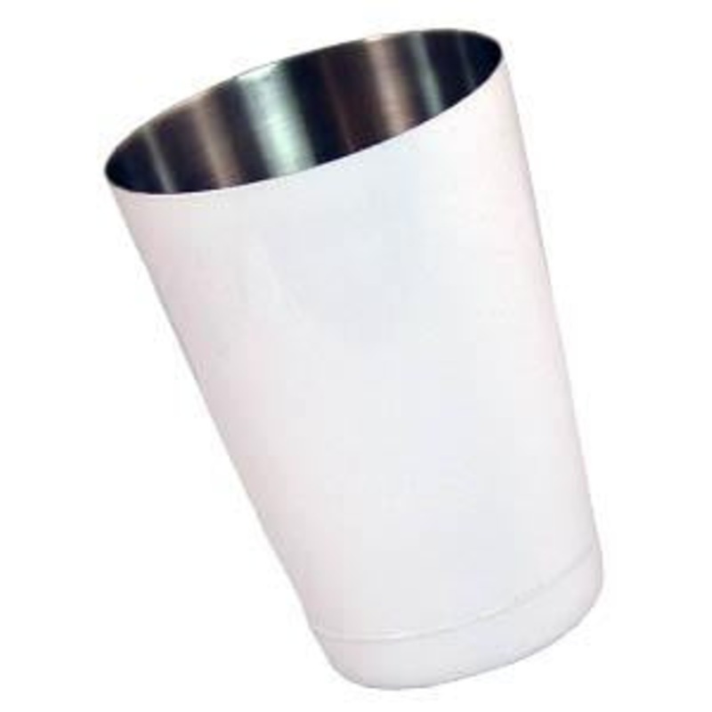Powder Coated White 16oz Shaker