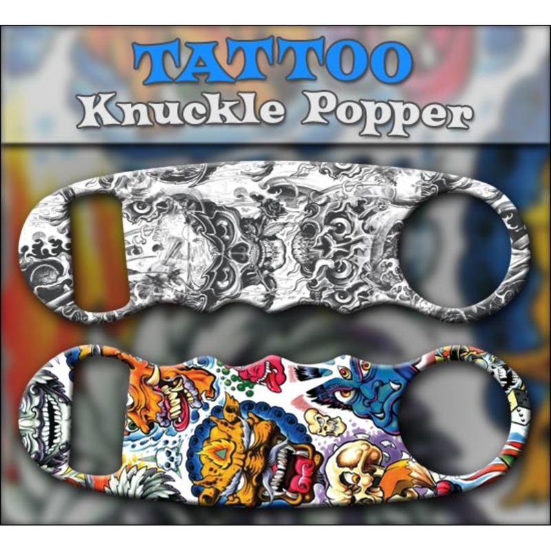 Tattoo Knuckle Popper Opener
