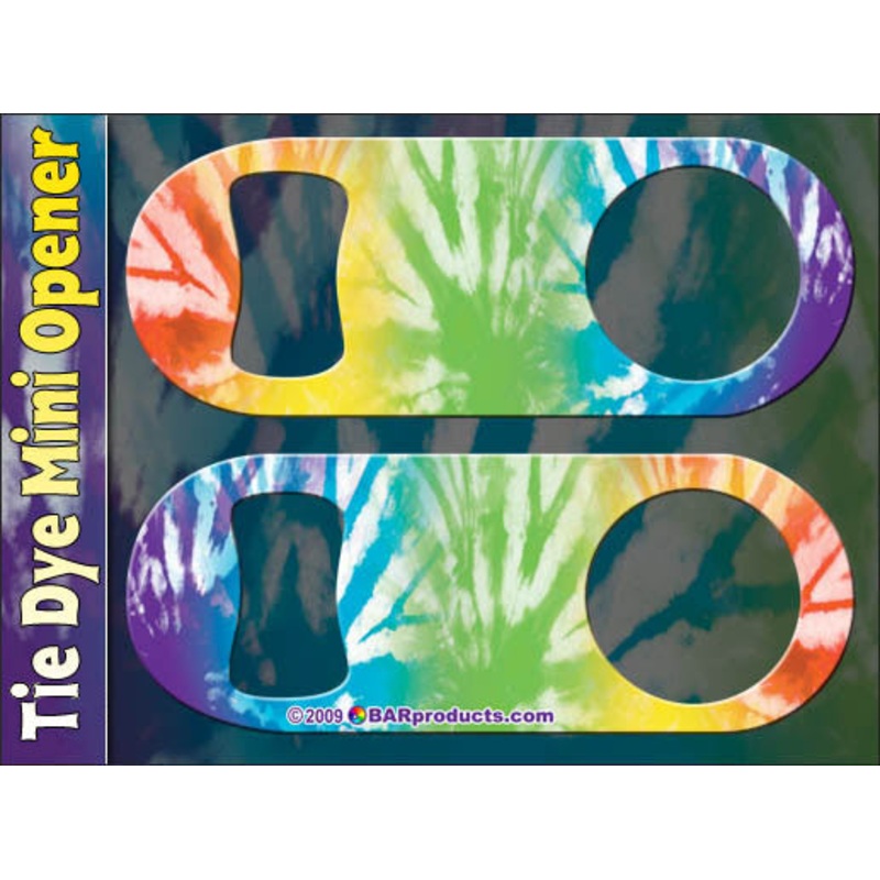 Tie Dye 1 Mini Bottle Opener