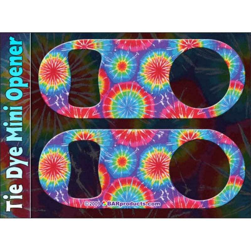 Tie Dye 2 Mini Bottle Opener