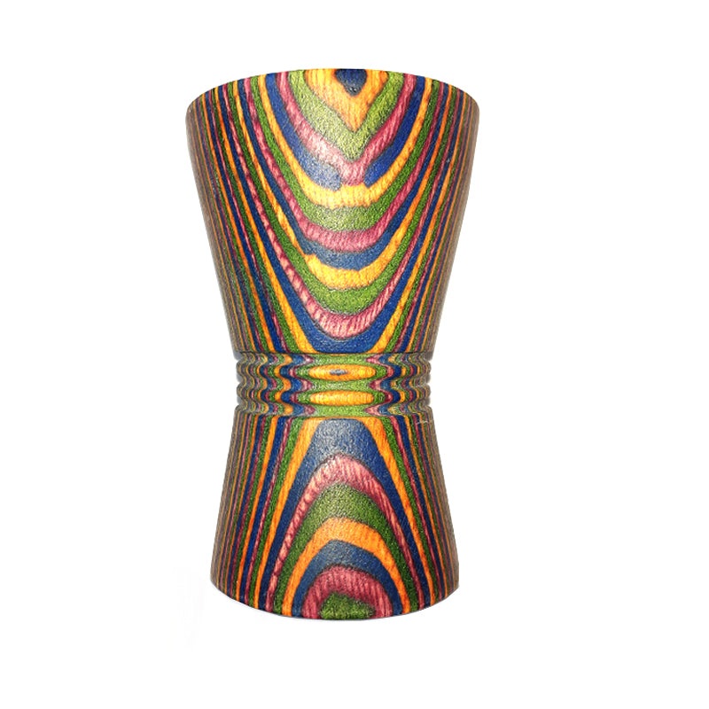 Bamboo Jigger Rainbow – 1 ounce x 1.5 ounce