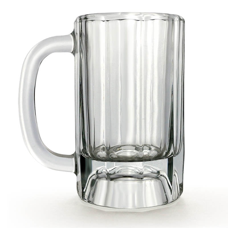 BarConic Beer Mug – Paneled 10 ounce – Case of 12