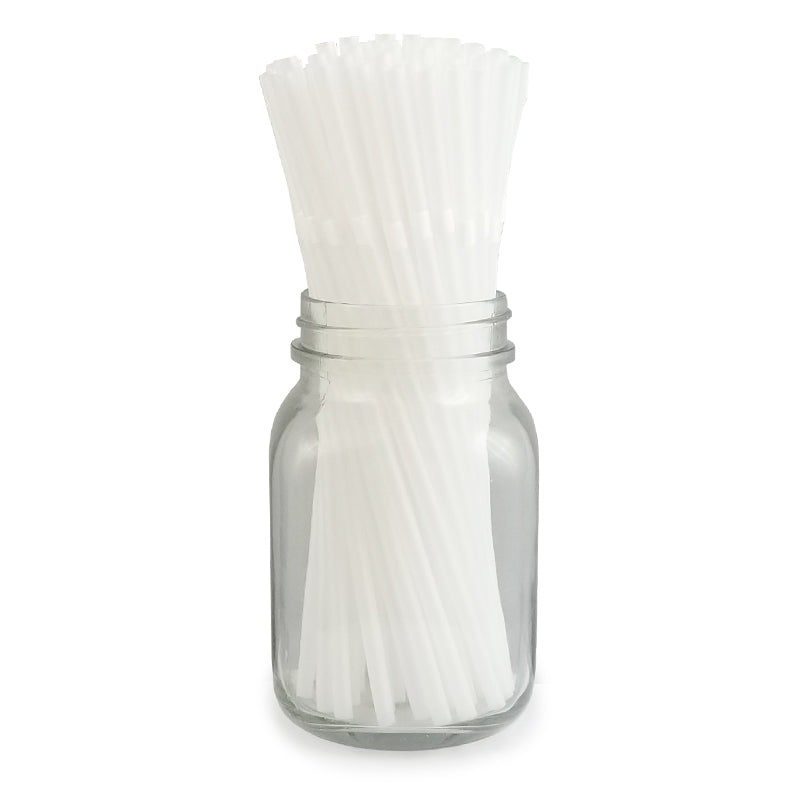 Biodegradable Clear PLA Straws – 8 1/4 – 100 Pack