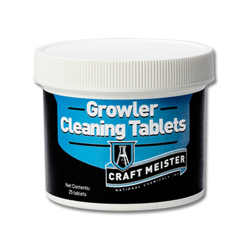 Craft Meister Growler Cleaning Tablets – 25 Count