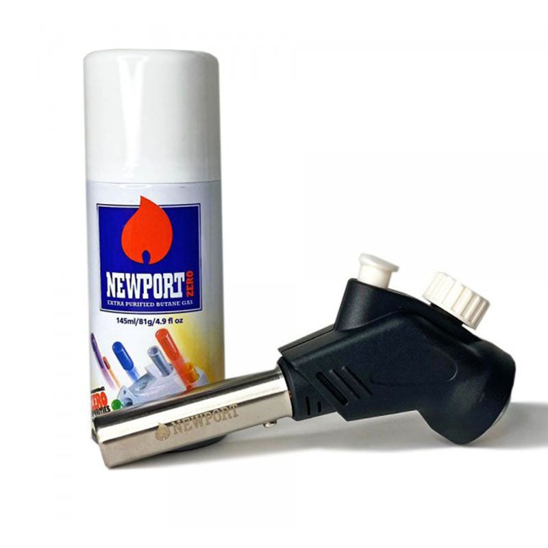 Culinary Black Torch w/ Butane Can