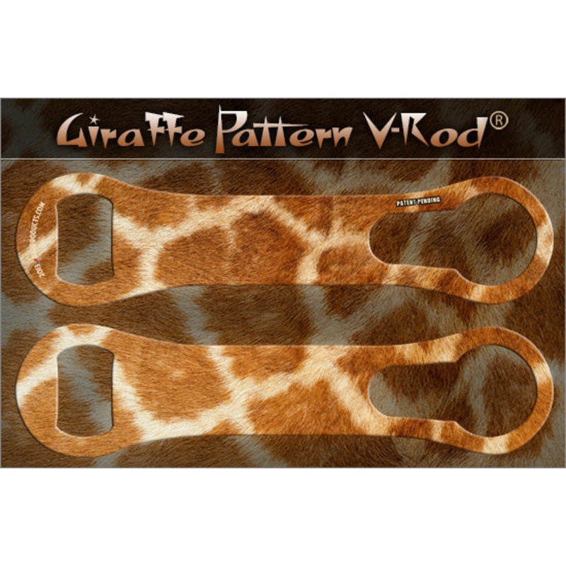 Giraffe Pattern V-Rod Opener