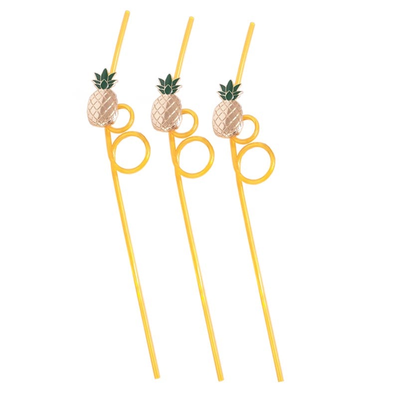 Pineapple Straws – Pack of 3