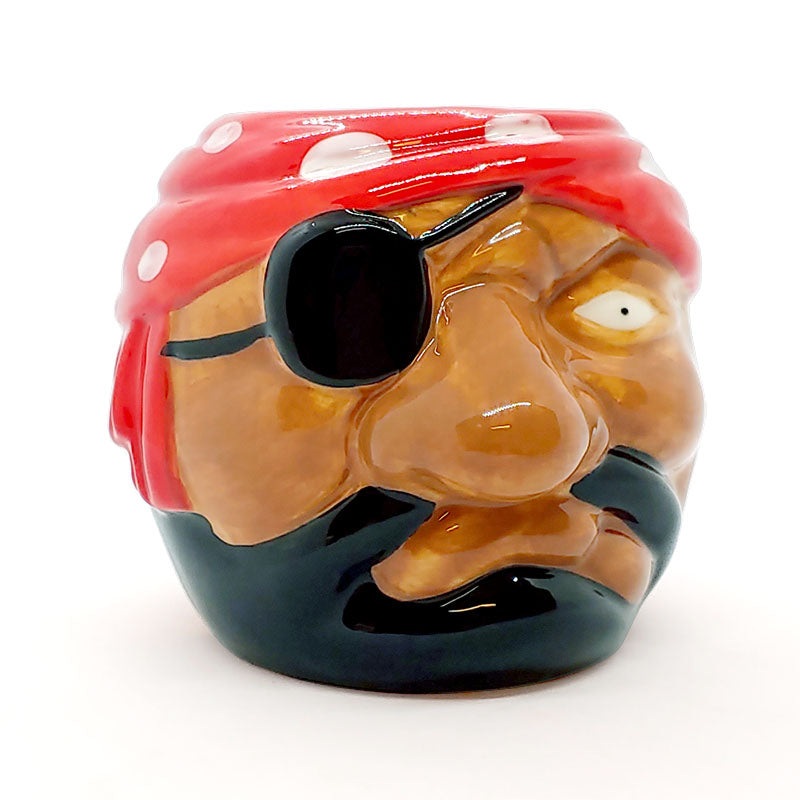 Pirate Head Tiki Mug – 16 ounce