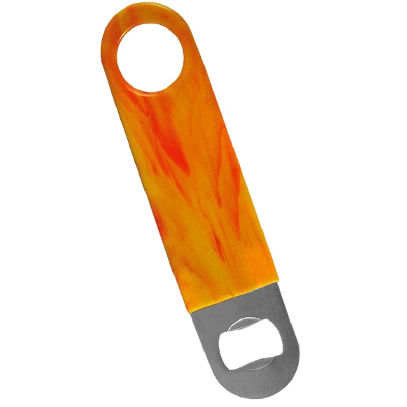 Vinylworks Fluorescent Yellow/Red Swirl Speed Opener