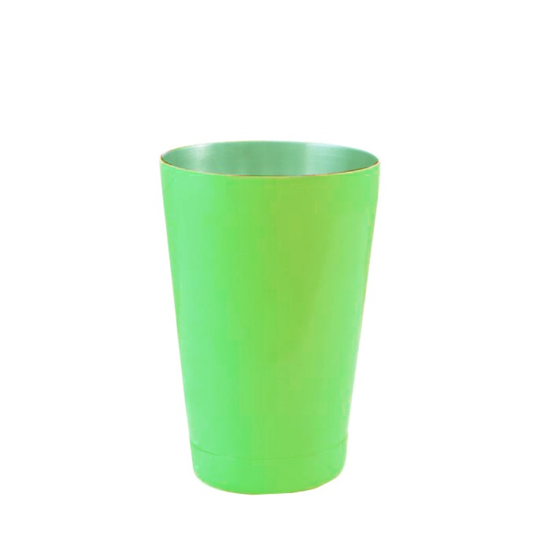 18 oz. Weighted Cocktail Shaker Tin – Neon Green
